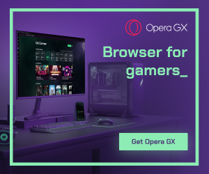 Browser for Gamers Teal